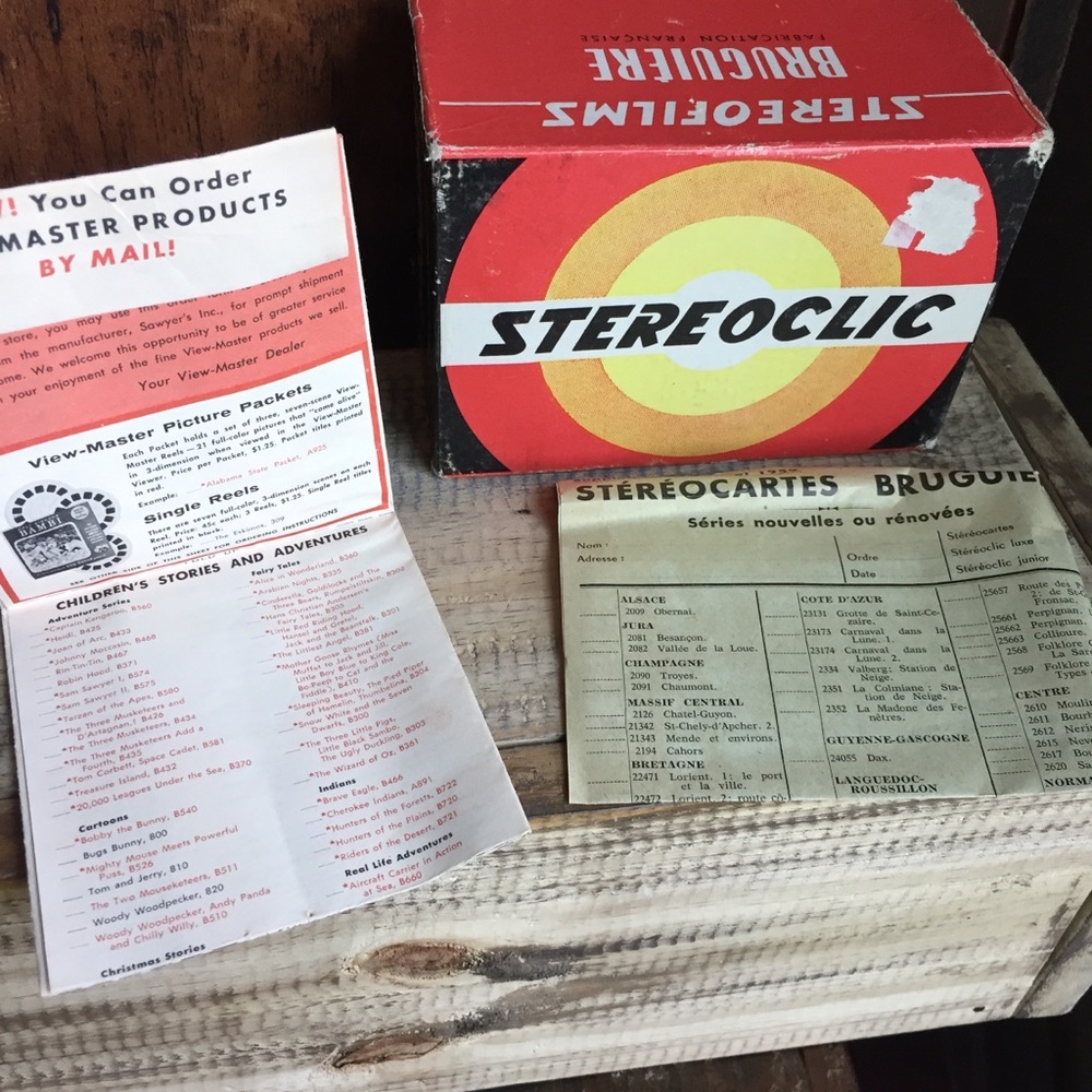Sterioclic vintage disc slide viewer - Picture 6 of 8